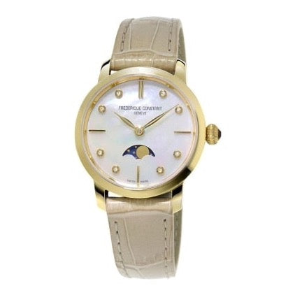 Frederique Constant Ultra Slim Moonphase Quartz Lady (Pre-Owned)