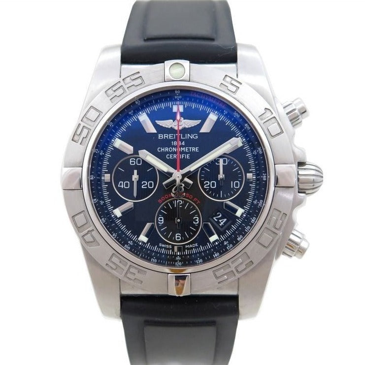 Breitling Chronomat 44mm Blue Dial - AB0110 (Pre-Owned)
