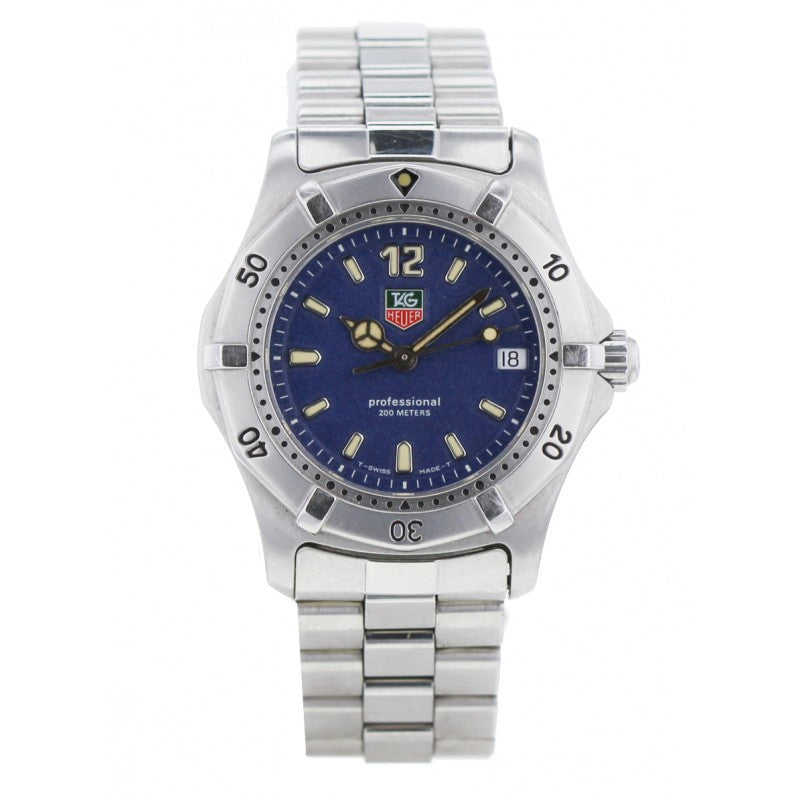 Tag Heuer 2000 Professional Blue Dial Quartz (Pre-Owned)