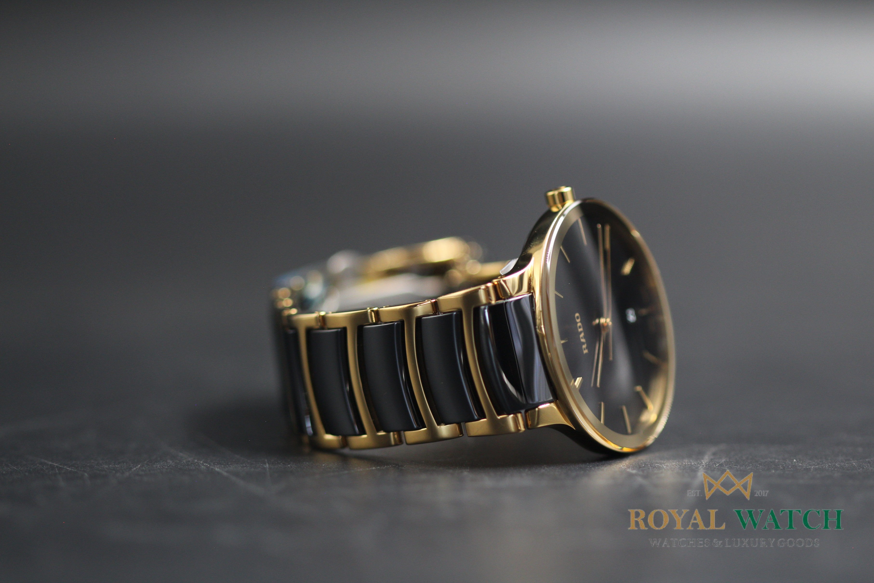 Rado Centrix 38mm Black Gold - R30527172 (New)