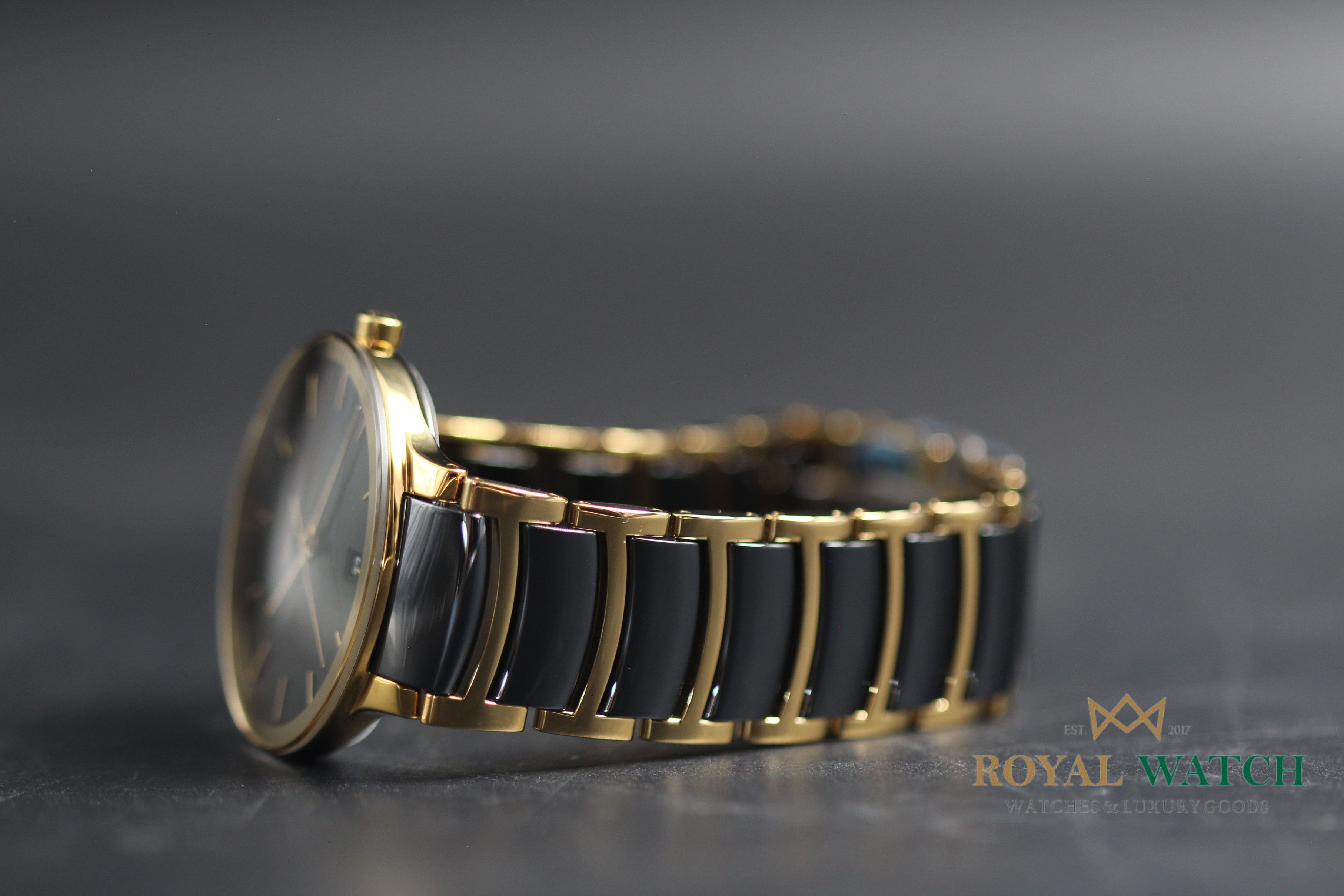 Rado Centrix 38mm Black Gold - R30527172 (New)