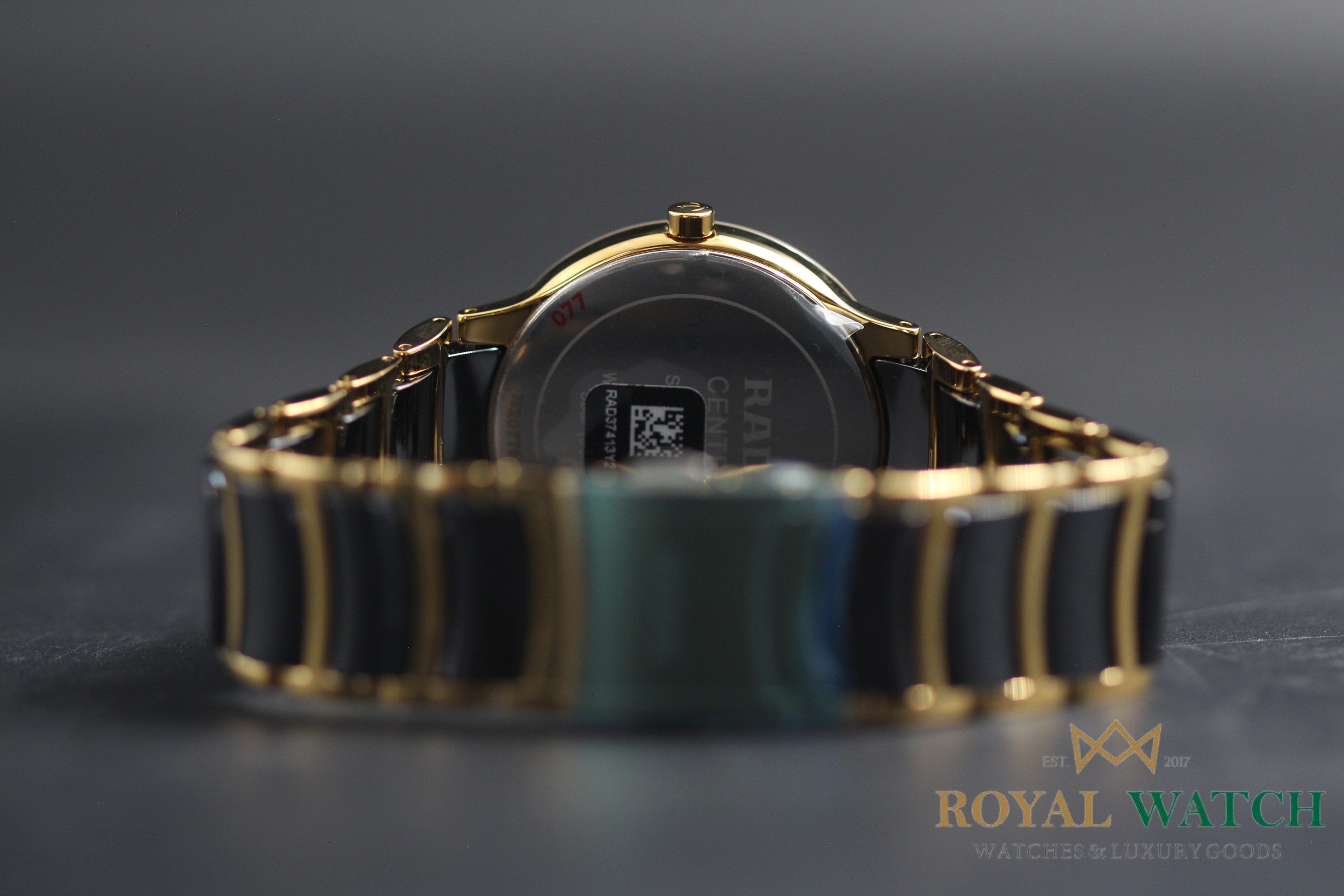 Rado Centrix 38mm Black Gold - R30527172 (New)