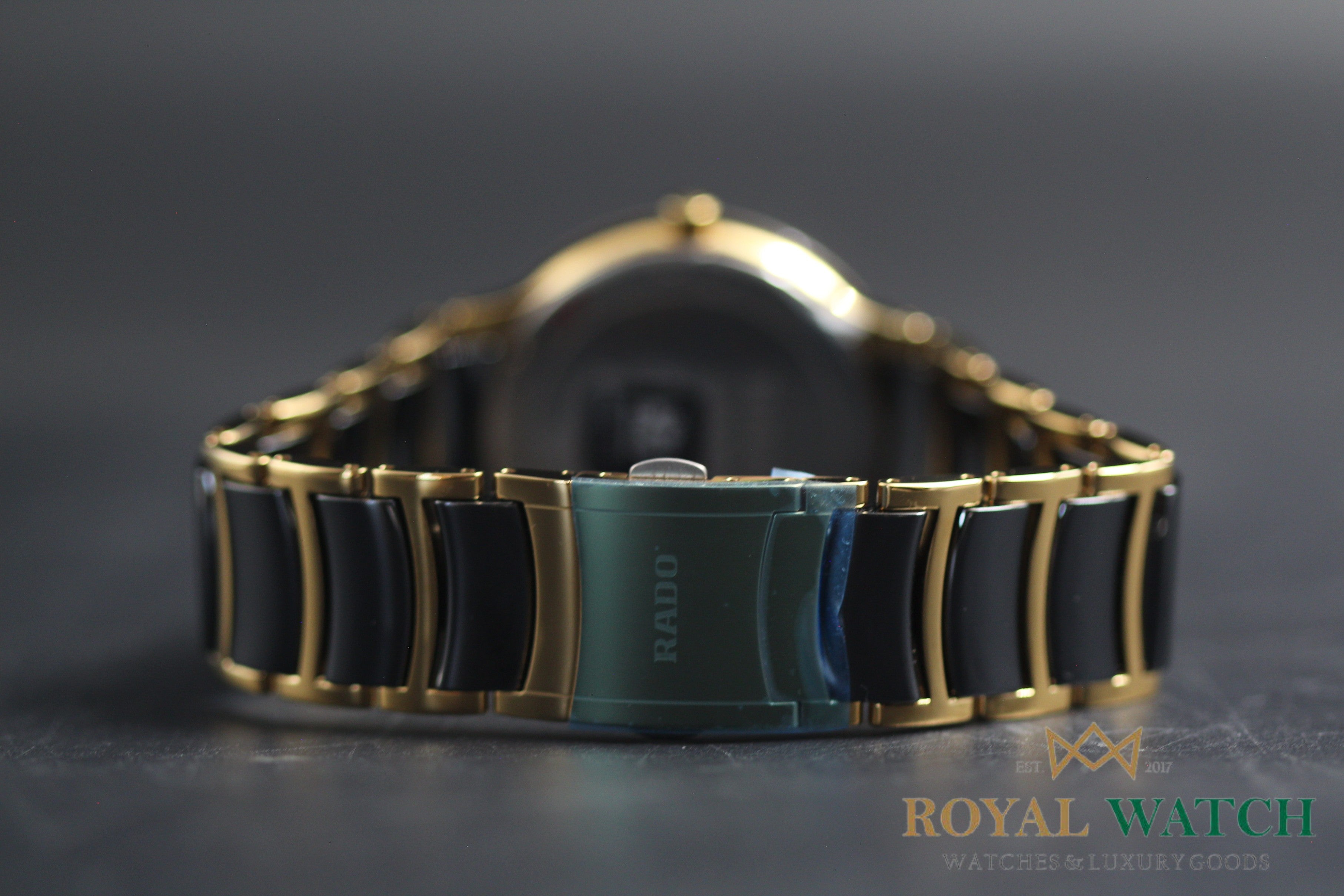 Rado Centrix 38mm Black Gold - R30527172 (New)