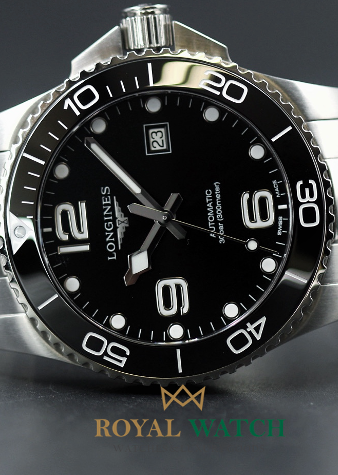 Longines Hydroconquest Black 43mm - L3.782.4.56.6 (New)