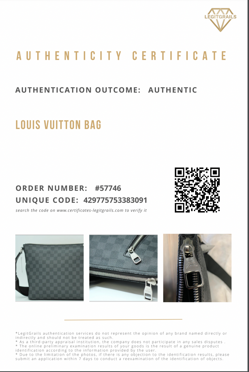 Louis Vuitton Damier Graphite Mick PM (Pre-Owned)