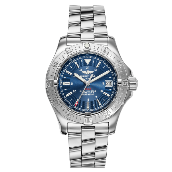 Breitling Colt Automatic Blue Dial - A17380 (Pre-Owned)