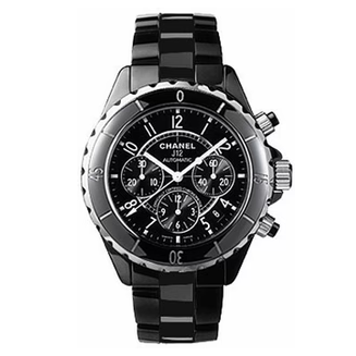 Chanel J12 Chronograph 41mm Black - H0940 (Pre-Owned)