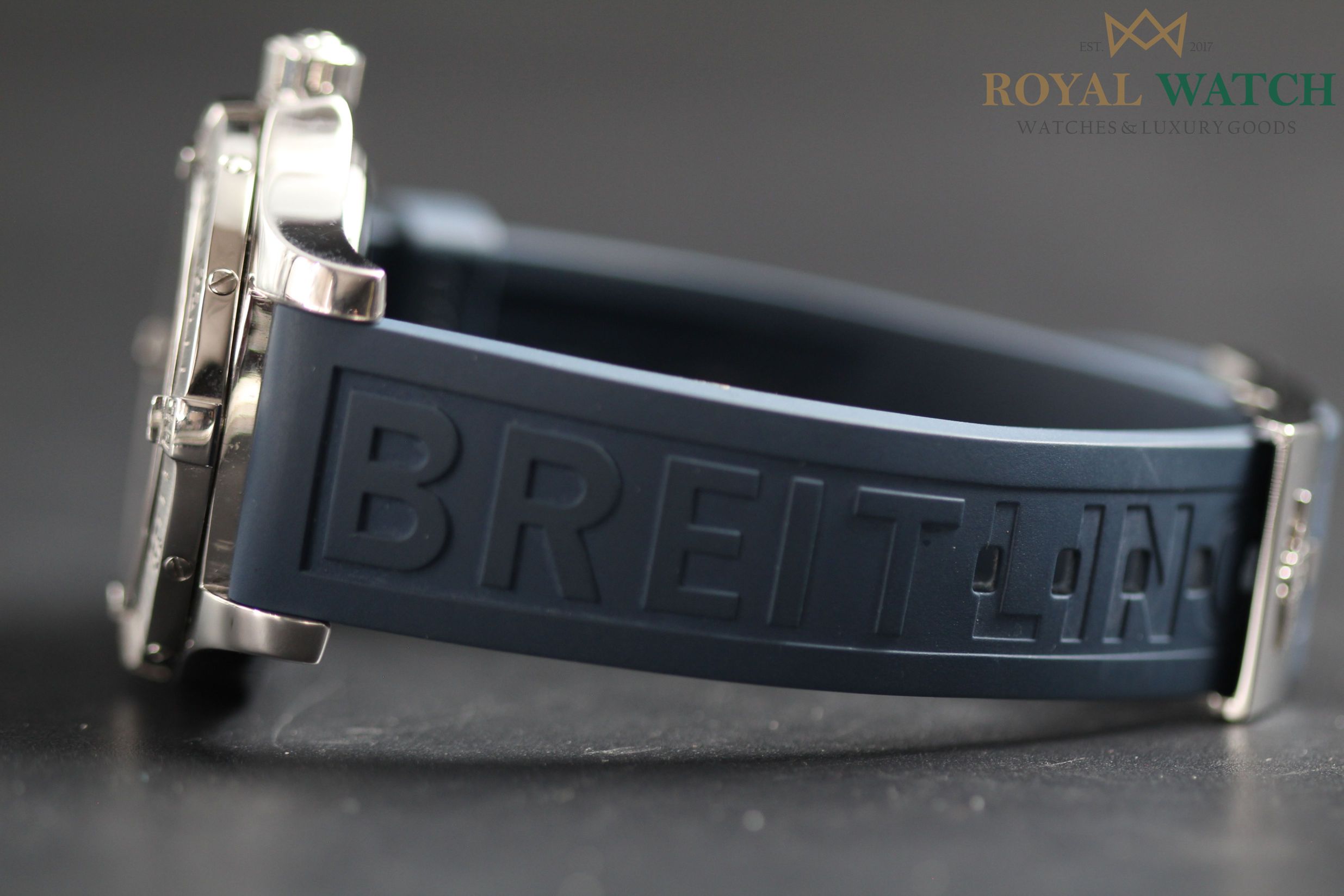 Breitling Colt Automatic Blue Dial - A17380 (Pre-Owned)