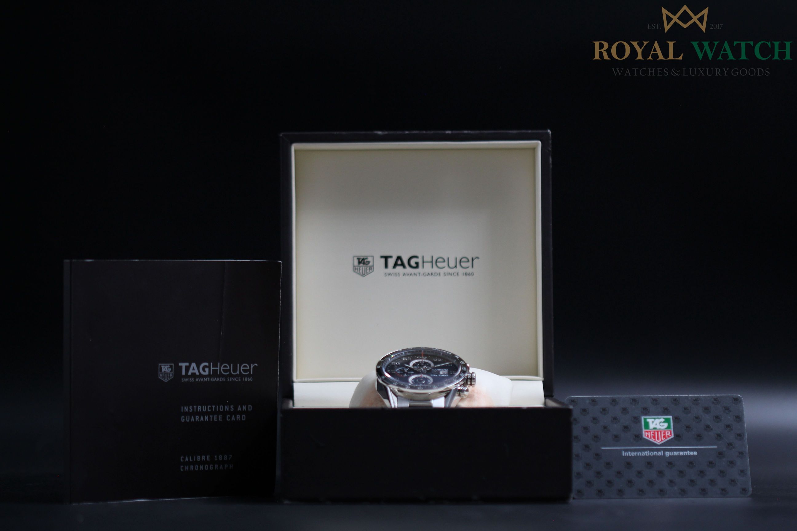 Tag Heuer Carrera Calibre 1887 Chronograph - CAR2A10.BA0799 (Pre-Owned)