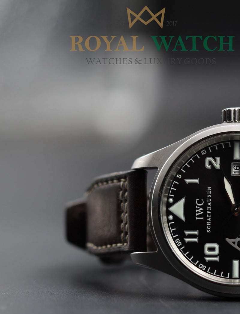 IWC Pilot s Watch Saint Exupery UTC IW326104 Pre Owned Royal