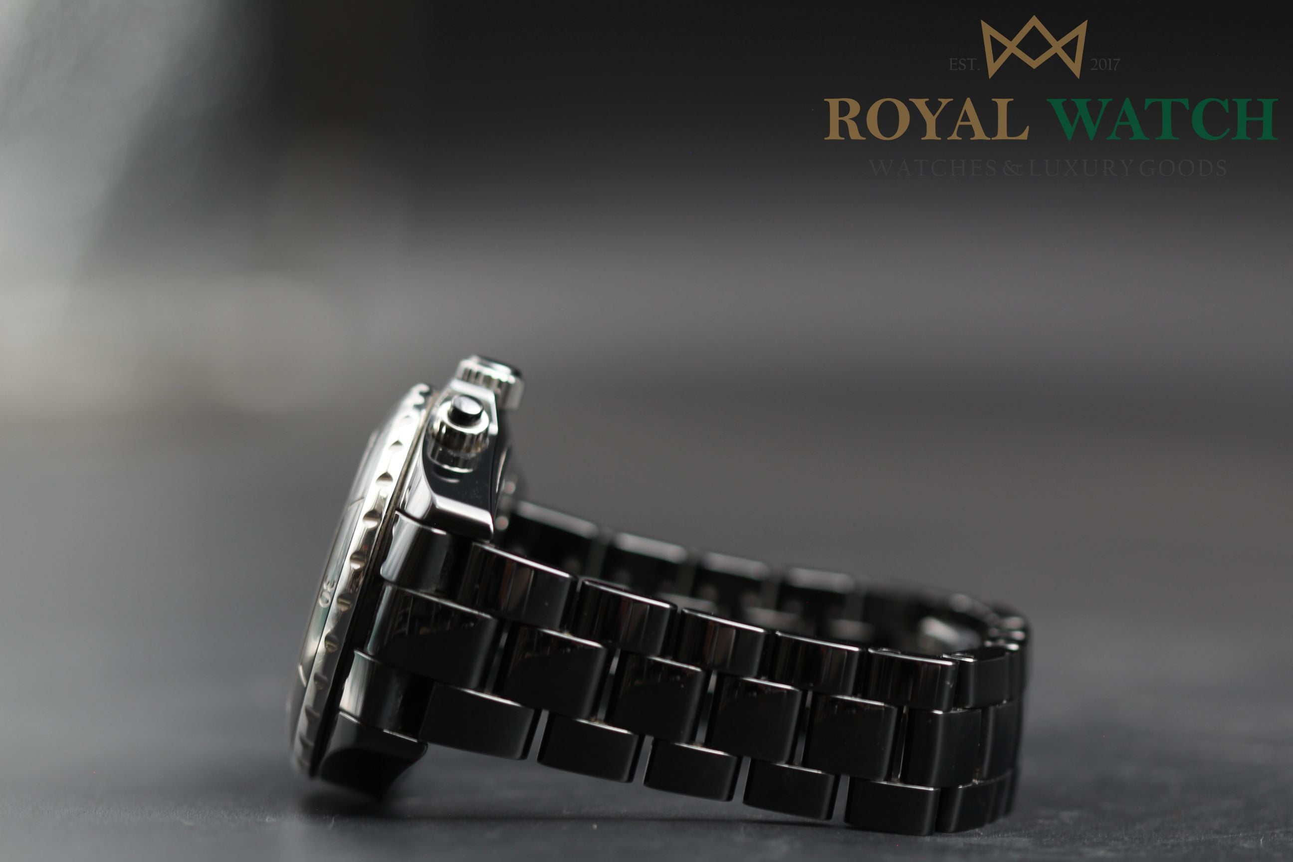 Chanel J12 Chronograph 41mm Black - H0940 (Pre-Owned)