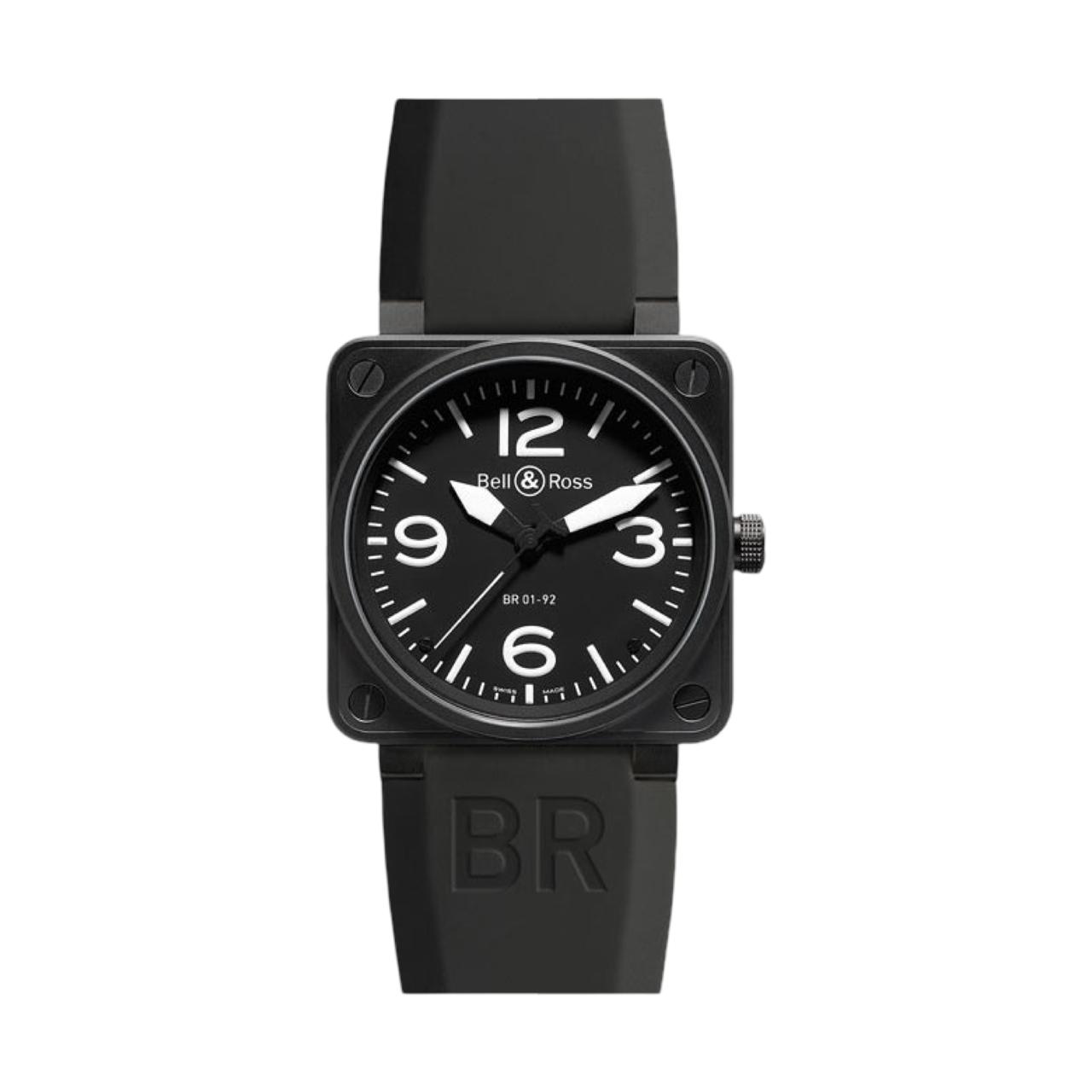 Bell & Ross 46mm - BR 01-92 Carbon (Pre-Owned)