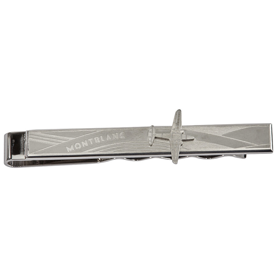 Montblanc Le Petit Prince & Avaitor Stainless Steel Men's Tie Bar (New)