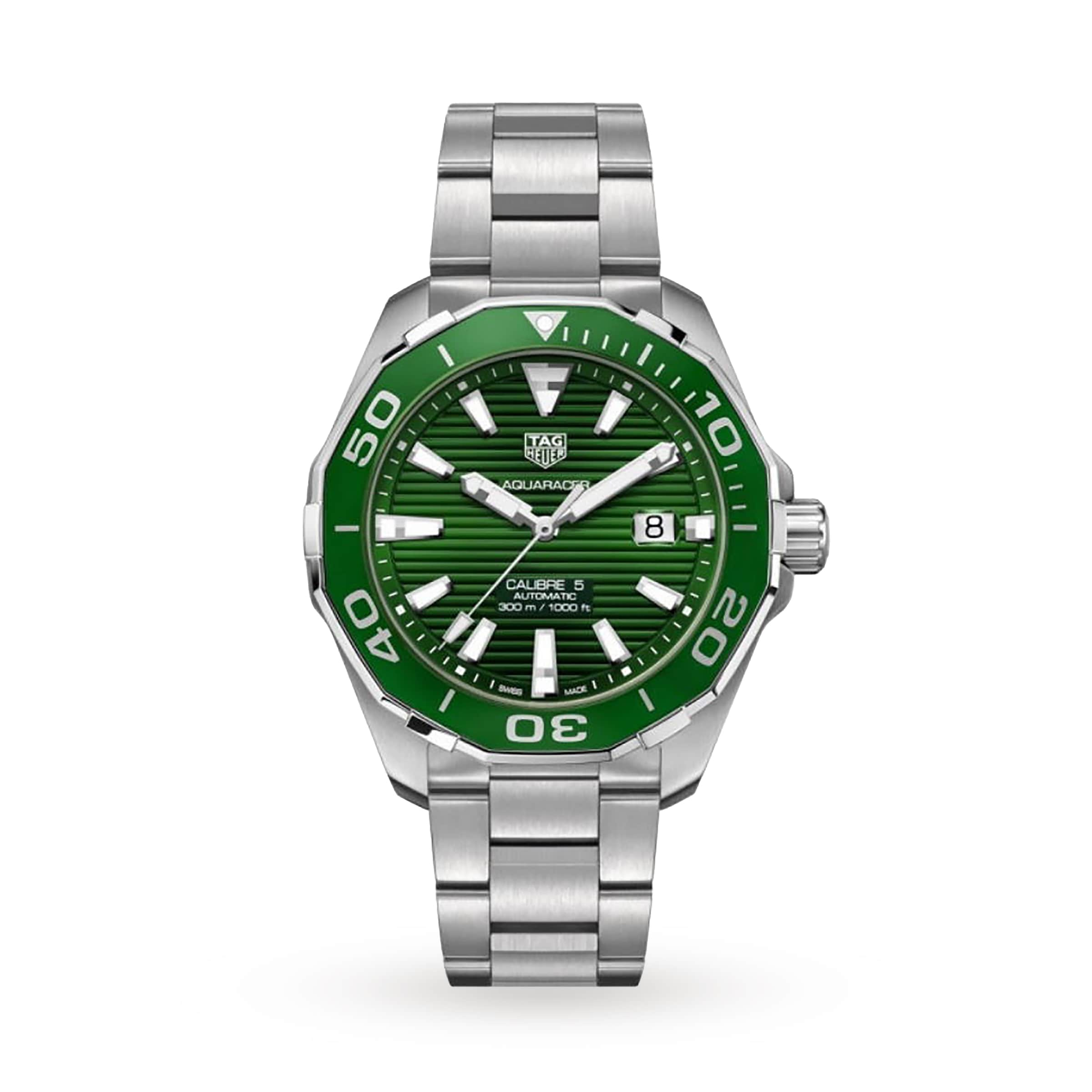 Tag Heuer Aquaracer Calibre 5 Green (New)