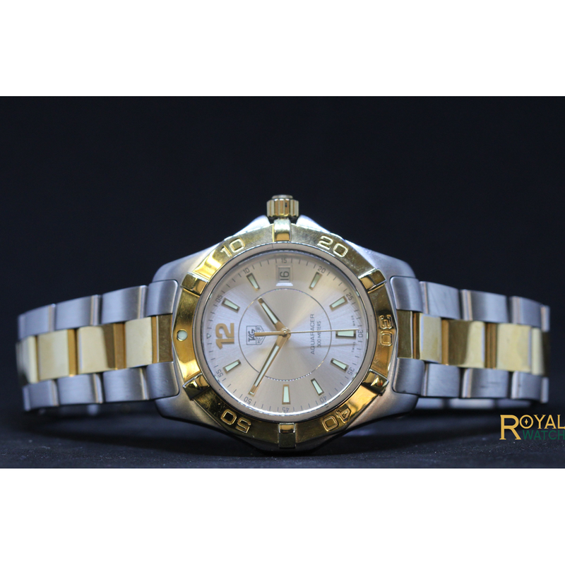 Tag heuer aquaracer two tone online