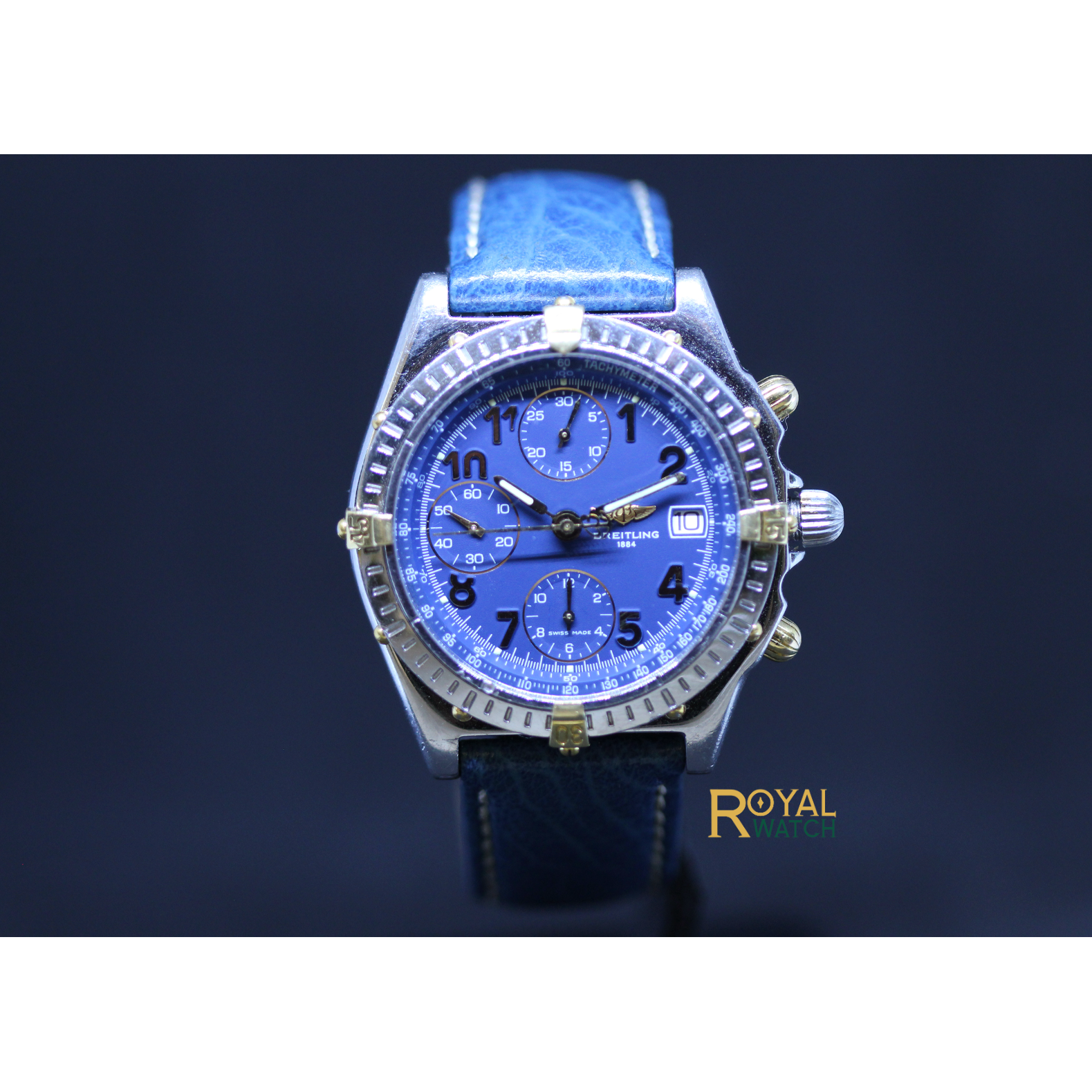 Breitling Chronomat Blue 18K/SS (Pre-Owned)