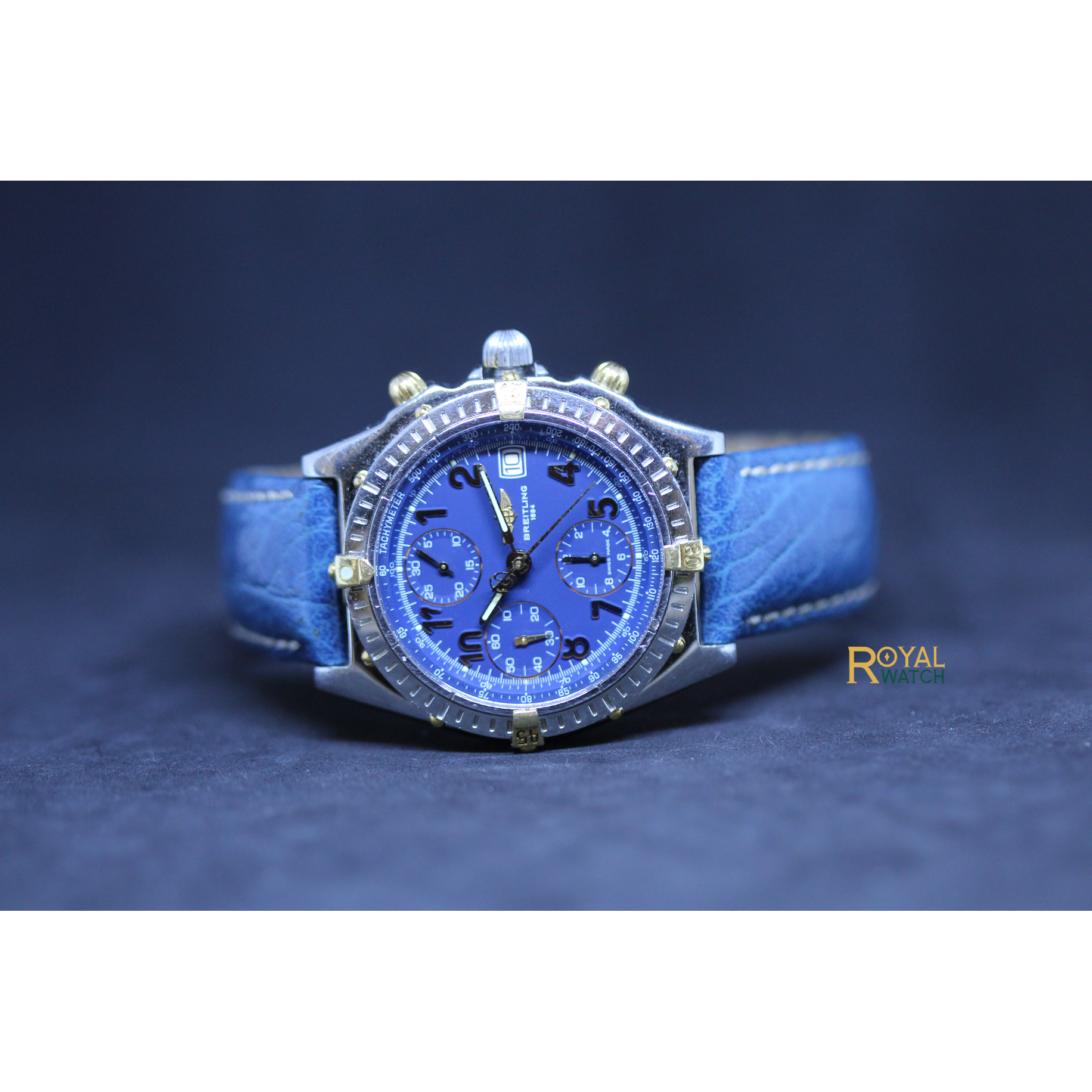 Breitling Chronomat Blue 18K/SS (Pre-Owned)