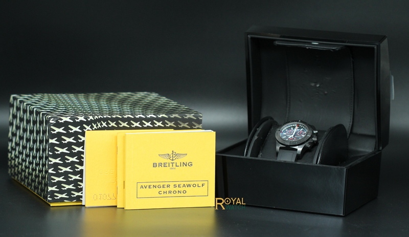 Breitling avenger seawolf chrono blacksteel sale