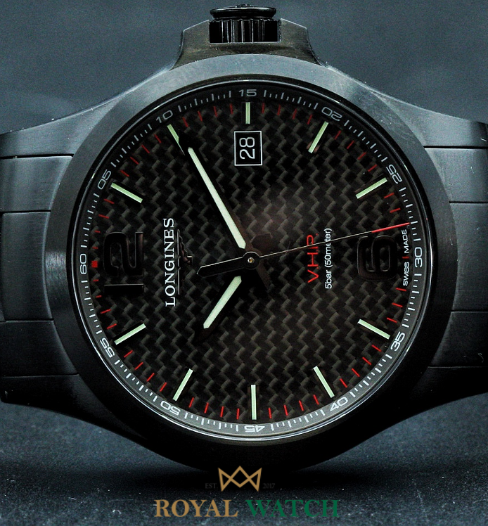 Longines Conquest V.H.P GMT Black (New)