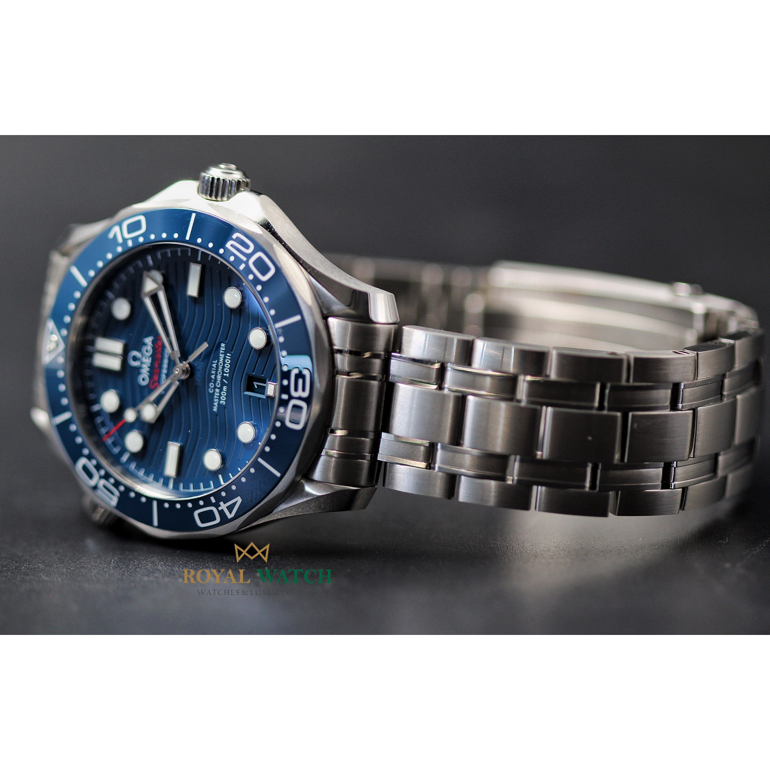 Omega Seamaster Diver 300M 42 mm SS Blue Dial New