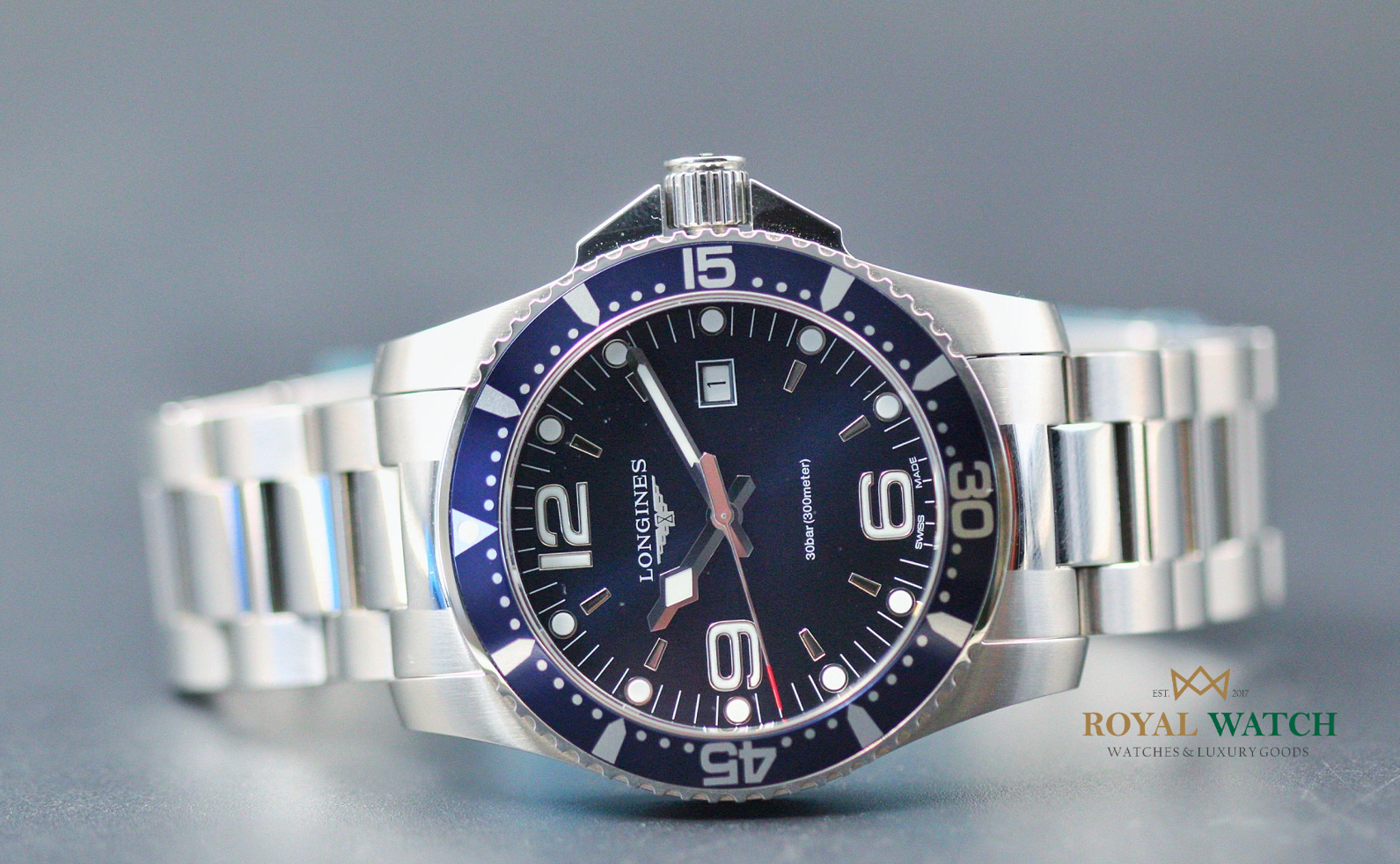 Longines HydroConquest Blue (New)