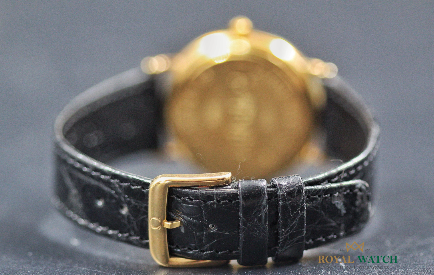 Omega De Ville Jubilee 18K Gold Quartz (New)