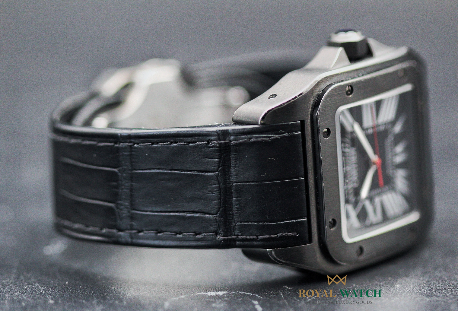 Cartier Santos 100 Carbon Large (Pre-Owned)