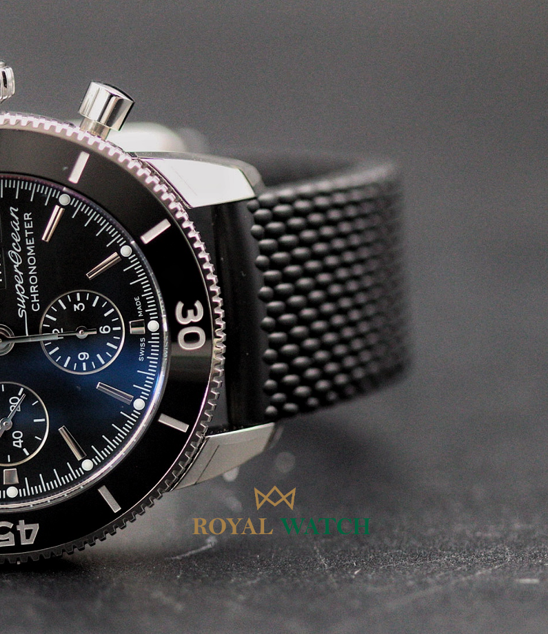 Breitling Superocean Heritage Chrono 44 Black Rubber (New)
