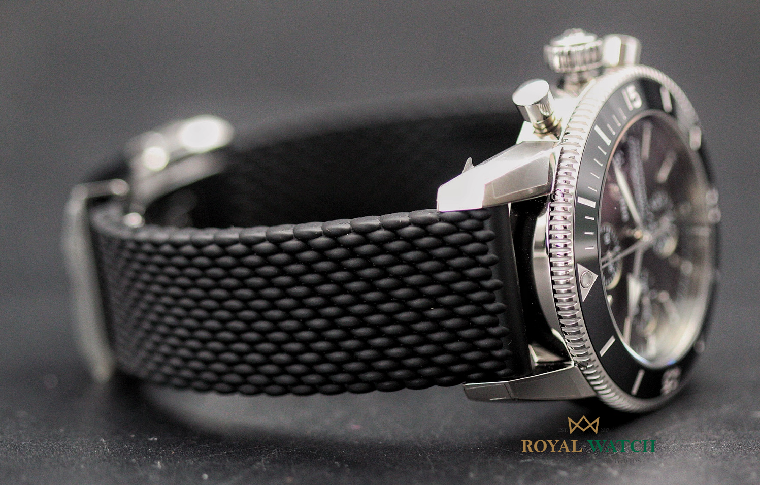 Breitling Superocean Heritage Chrono 44 Black Rubber (New)