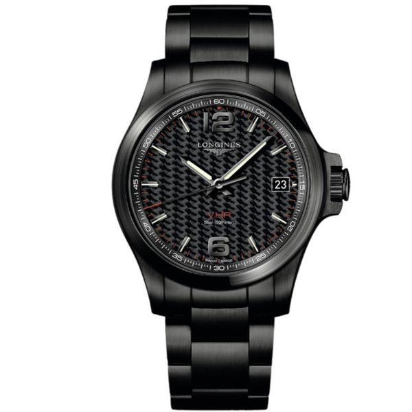 Longines Conquest V.H.P GMT Black (New)