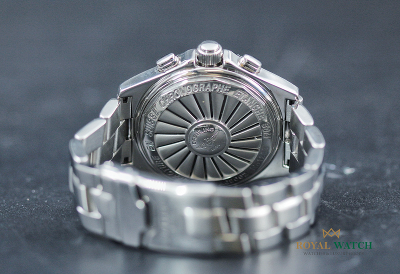 Manufacture en suisse chronographe etanche 50m a68062 no 1111 price sale