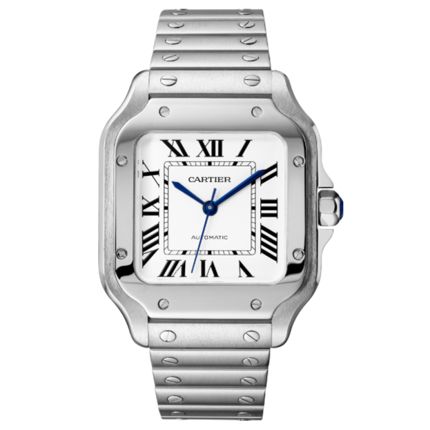 Cartier Santos De Cartier Medium (Pre-Owned)