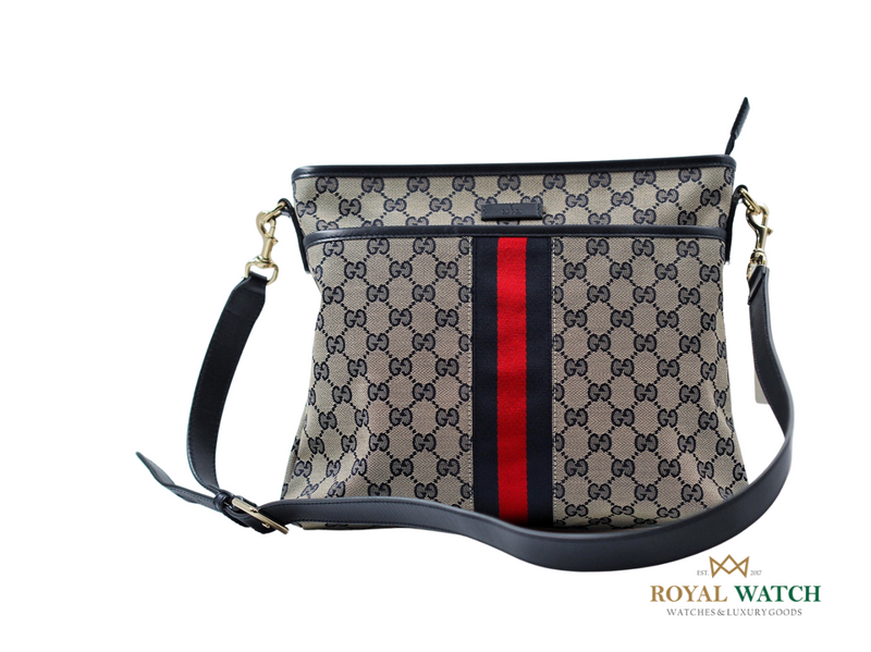 canvas gucci sling bag