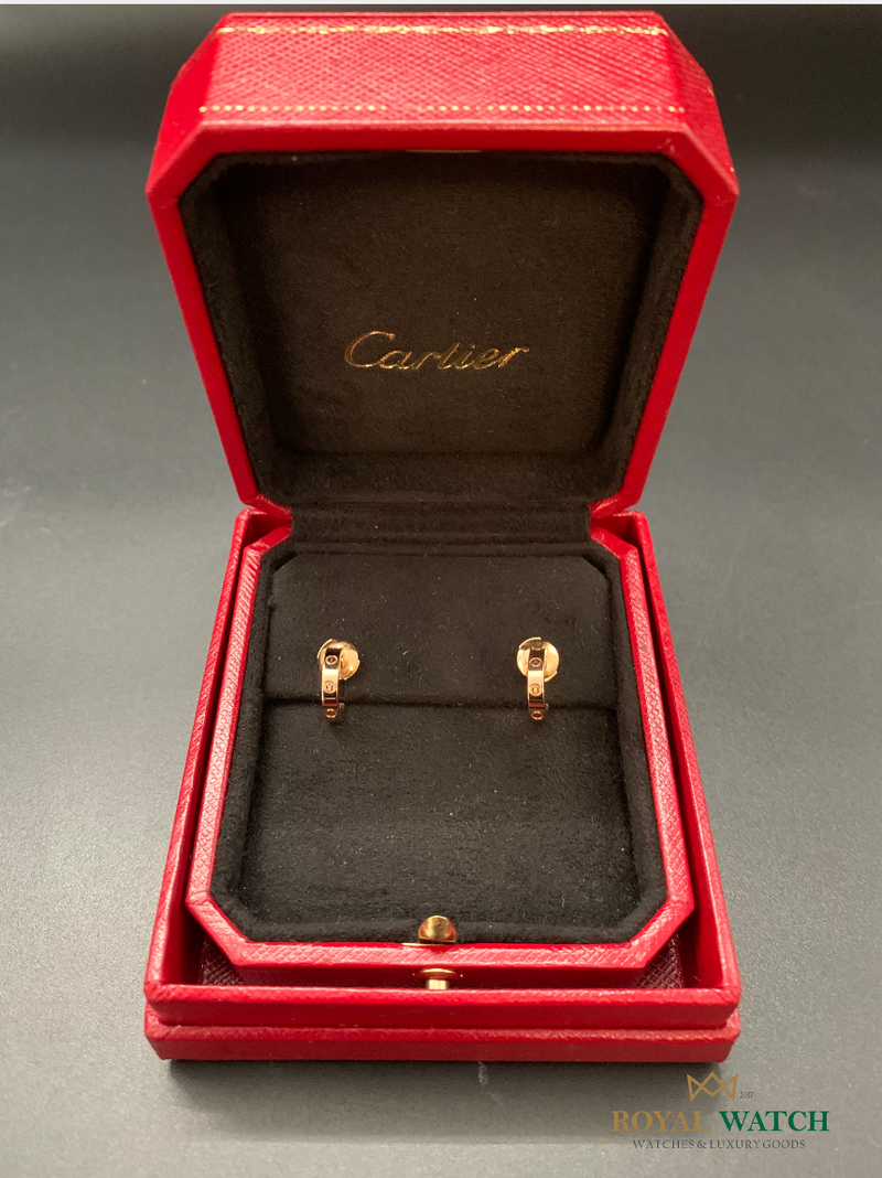 Cartier LOVE earrings Rose Gold Pre Owned