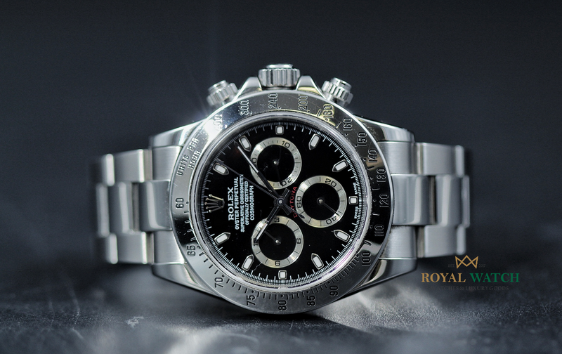 Rolex Daytona Stainless Steel Black Dial (Pre-Owned)