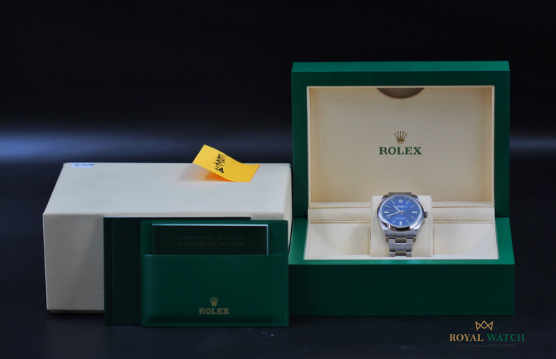 Rolex oyster discount 39 blue