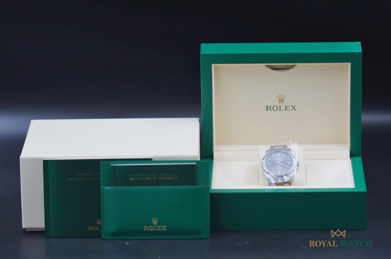 Rolex Oyster Perpetual 39 Rhodium (Pre-Owned)