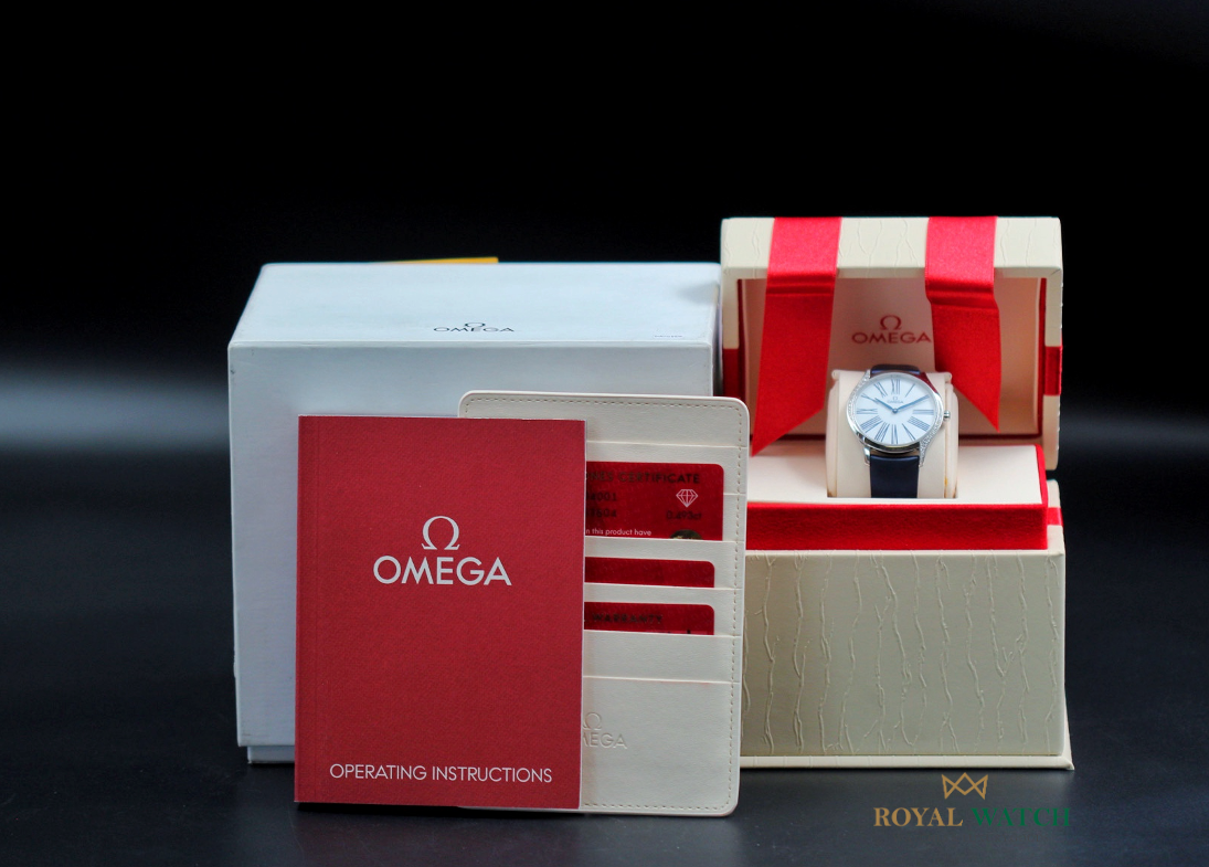 Omega De Ville Trésor Quartz White Dial 36 mm 428.17.36.60.04.001 (New)