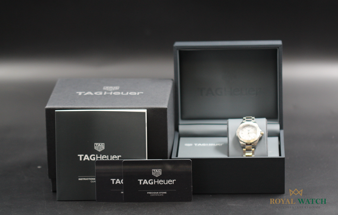 Tag Heuer Aquaracer Quartz 30mm MOP Diamond Dial (New)