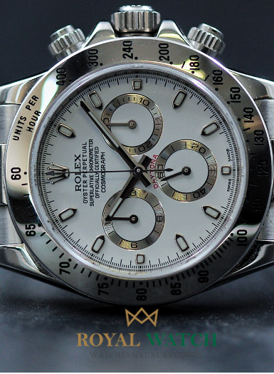 Rolex Daytona Stainless Steel White APH Dial (Pre-Owned)