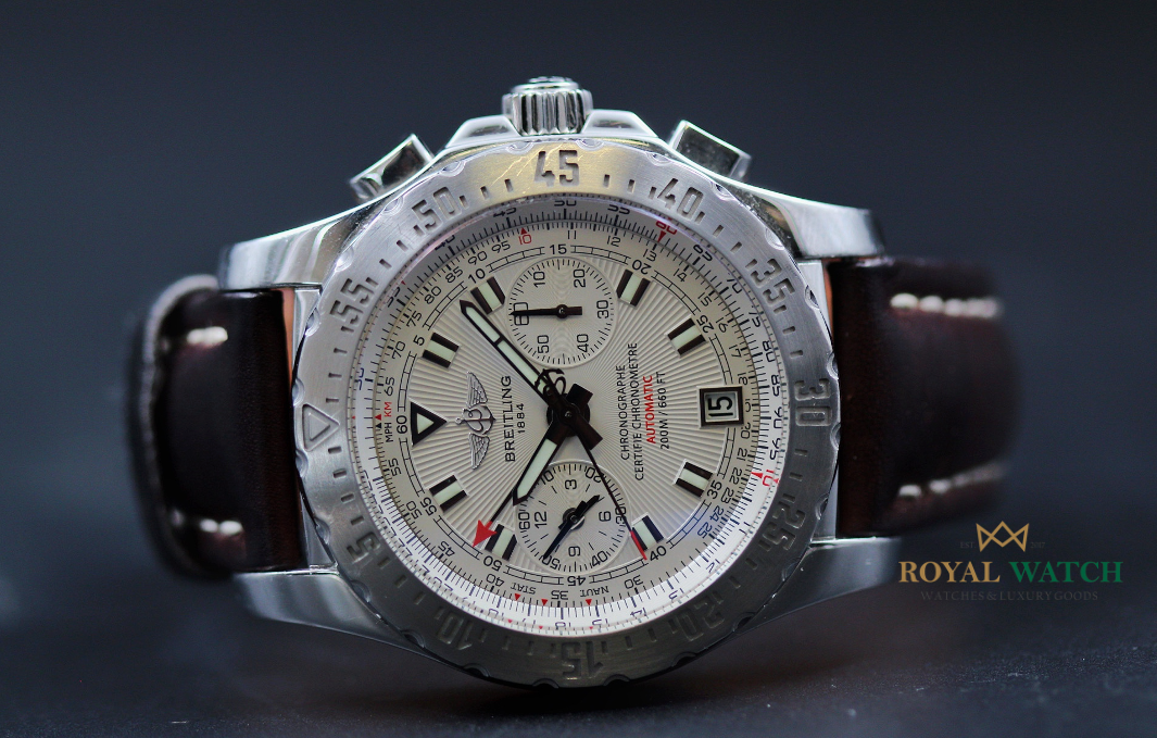 Breitling Skyracer White Dial A27362 Pre Owned