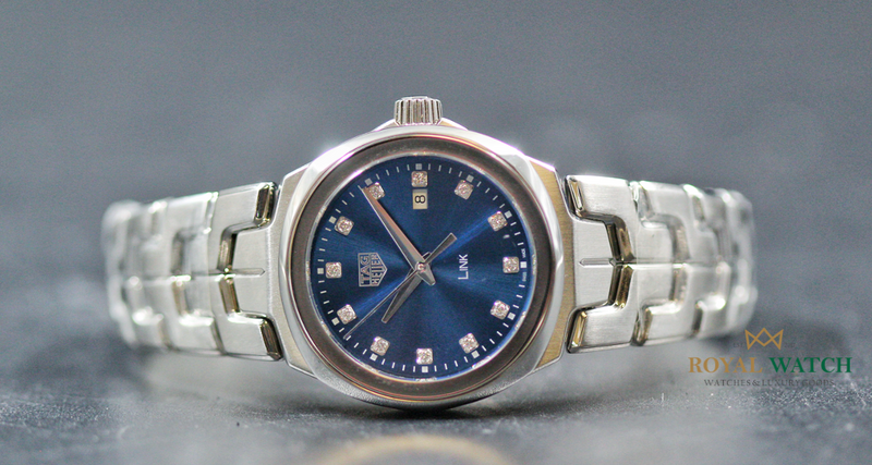 Tag Heuer Link Quartz Women 32mm WBC1318 Pre Owned Royal Watch