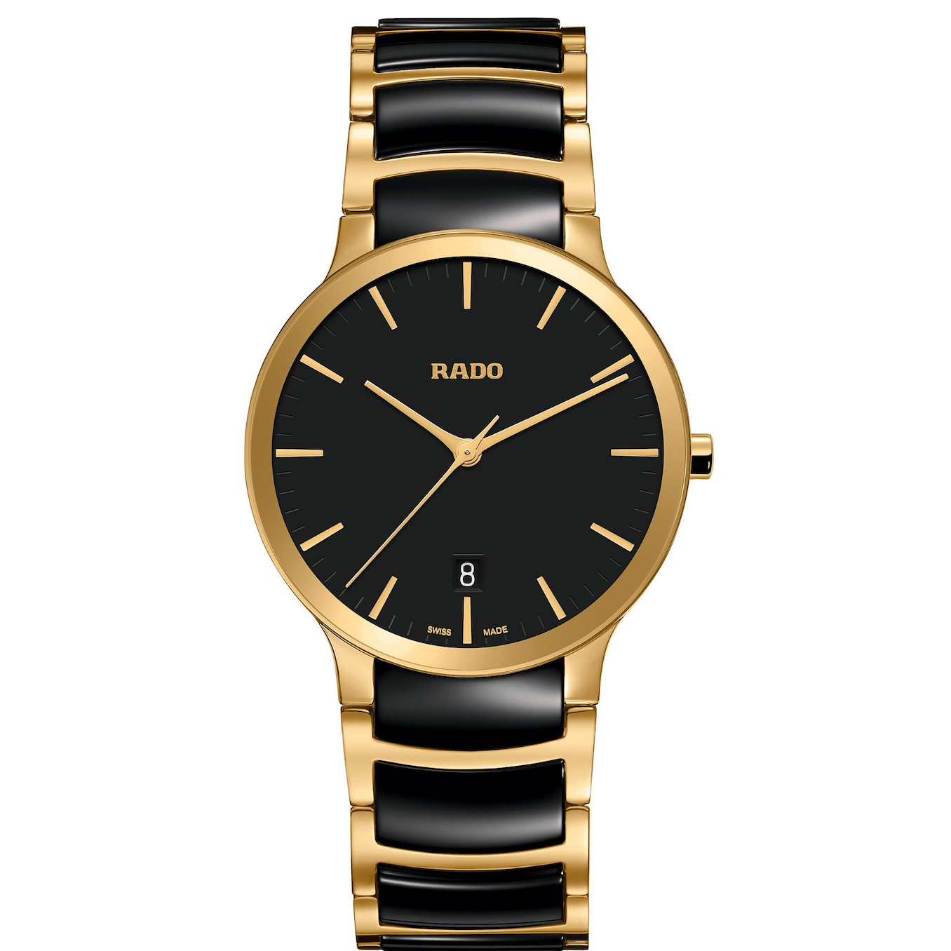 Rado Centrix 38mm Black Gold - R30527172 (New)