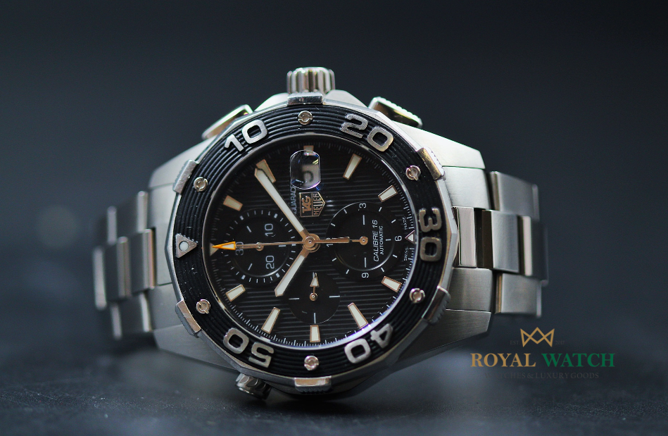 Tag Heuer Aquaracer 500m Chrono Diver SS - CAJ2110 (Pre-Owned)