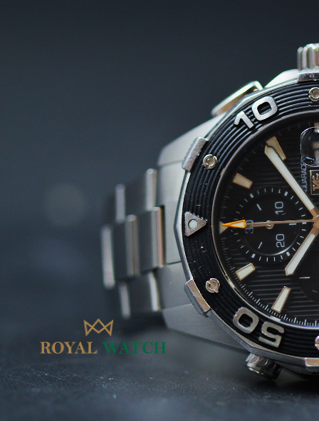 Tag Heuer Aquaracer 500m Chrono Diver SS - CAJ2110 (Pre-Owned)