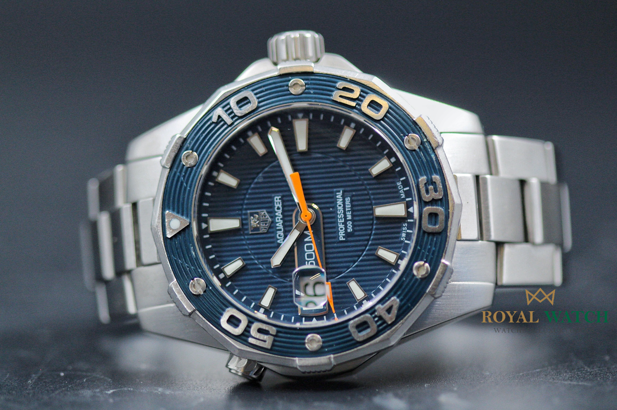 Tag Heuer Aquaracer 500M Blue Dial - WAJ1112 (Pre-Owned)