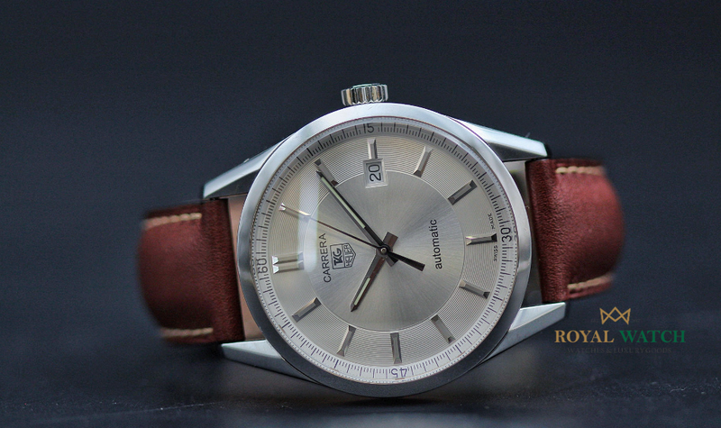 Tag Heuer Carrera Calibre 5 WV211A.FC6203 Pre Owned Royal Watch