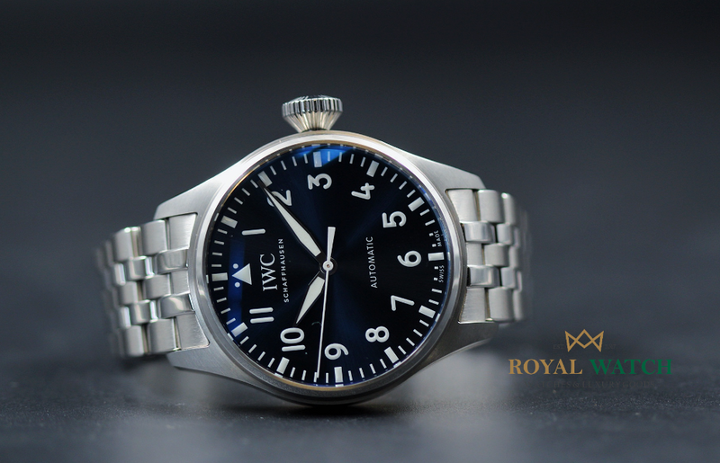 Iwc big on sale pilot metal bracelet
