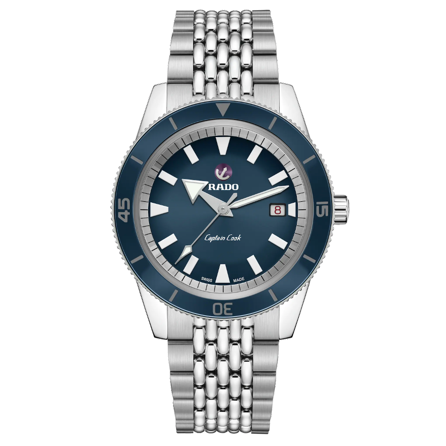 Rado Captain Cook Automatic Blue Dial - R32505203 (New)