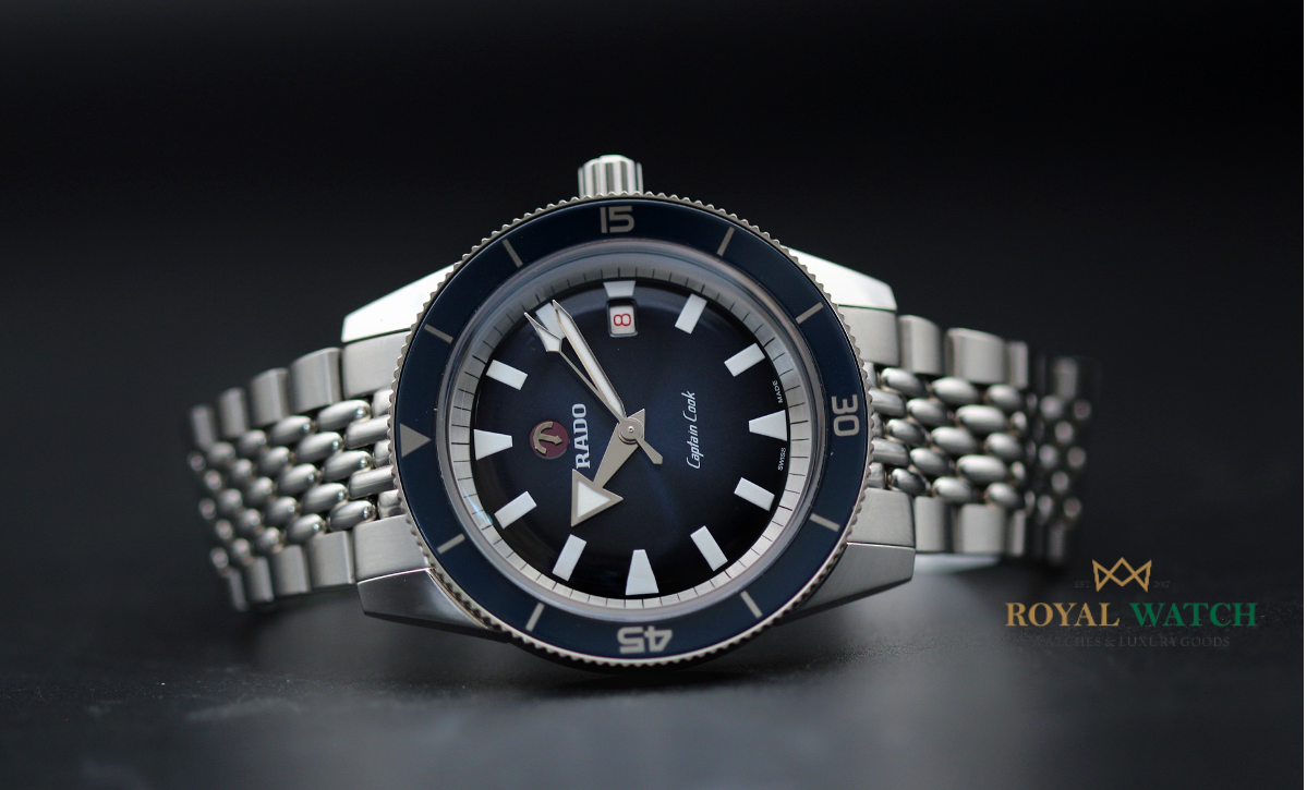 Rado Captain Cook Automatic Blue Dial - R32505203 (New)